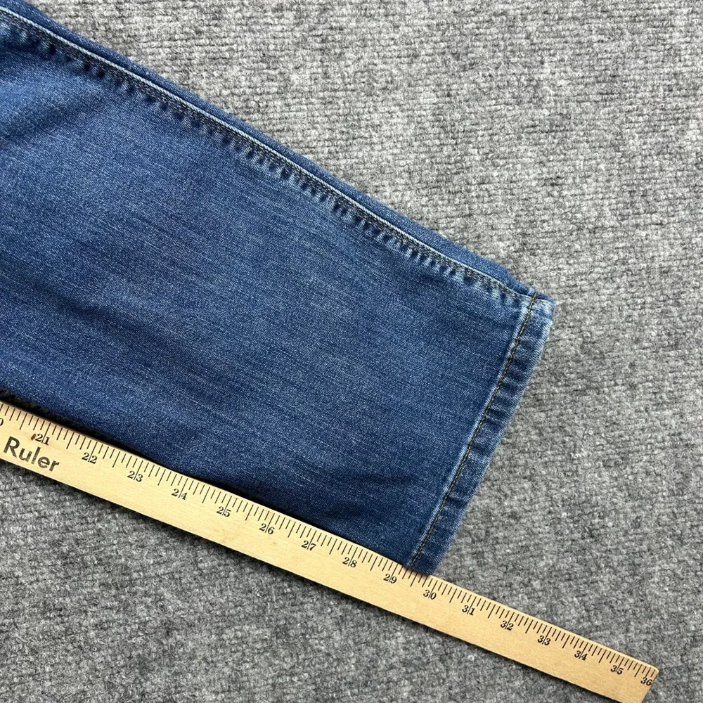 DU/ER Performance Denim Men‎ 34x30 Blue Relaxed Tapered Jeans MFLR4505 Stretch